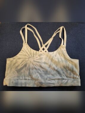 abercrombie kids 11/12 Tie-Dye Strappy Sports Bralette